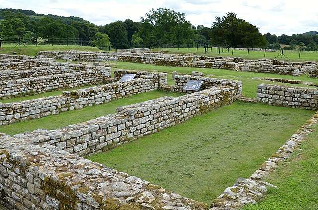 Image of a Fort on Hadrian's Wall